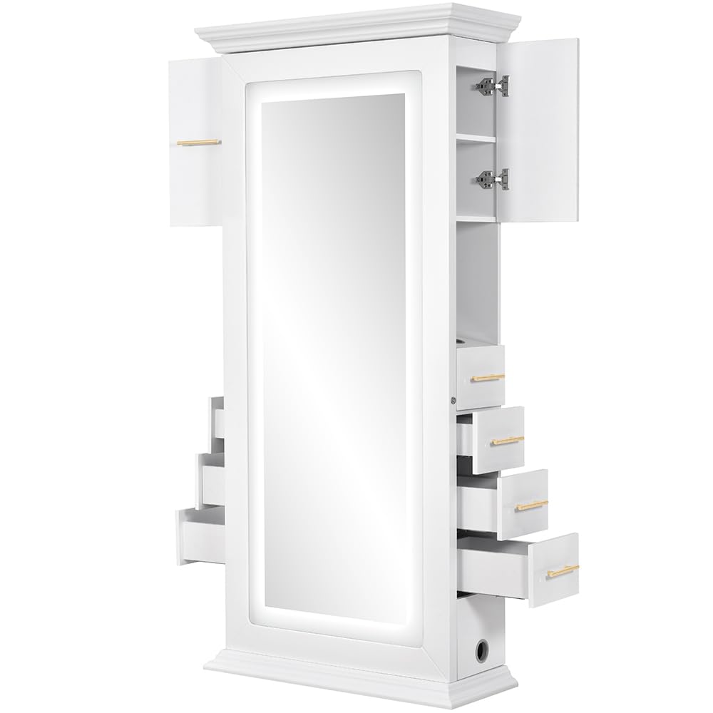 Dir Beauty Salon Single-Sided Led Styling Mirror Adonis