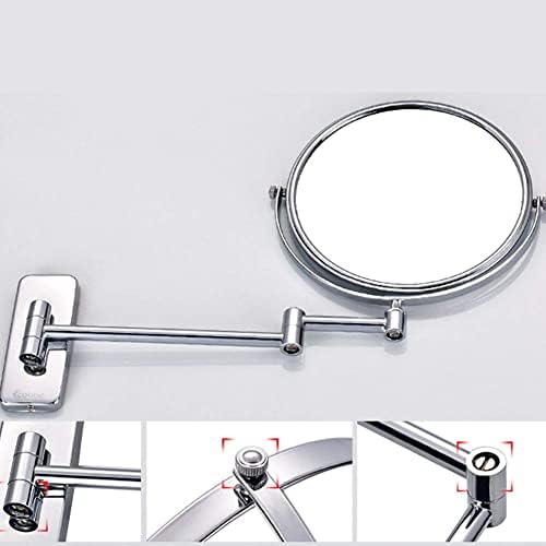 8-Inch Wall-Mounted Makeup Mirror