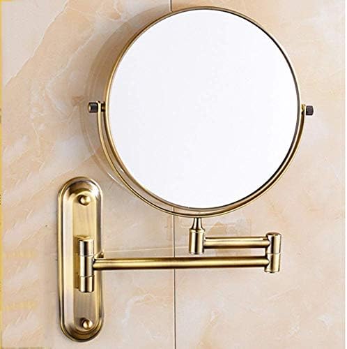 Wall-Mounted Vanity Mirror with 8 Wide 12 Extension Double-Sided