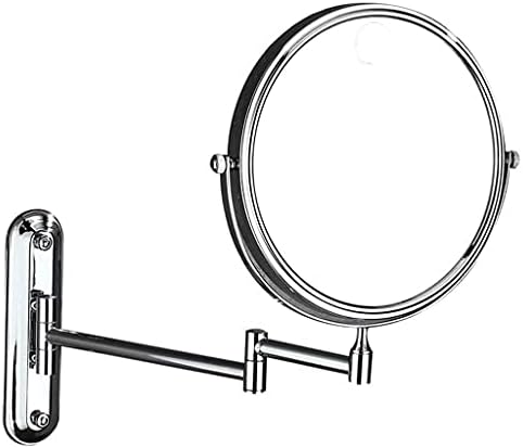 DEIHGE Folding Wall-Mounted Vanity Mirror Double-Sided Makeup Wardrobe