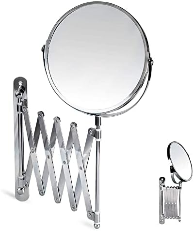Wall-Mounted 3X Magnification Makeup Mirror