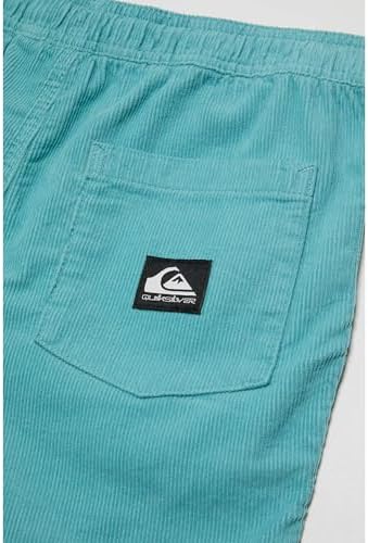 Quiksilver Boys Taxer Cord WS Shorts in Blue