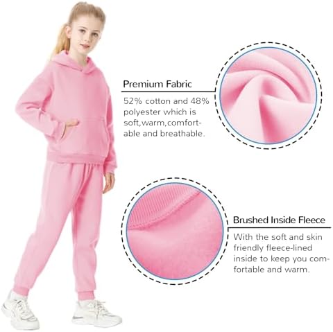 Comfortable Soft Fleece Jogger Pants Toddler-Youth