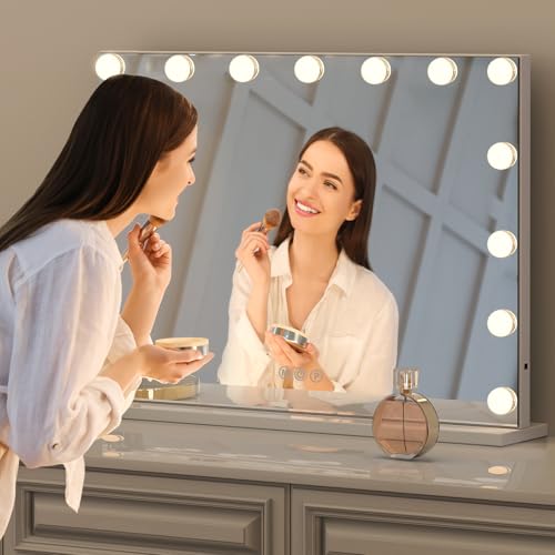 Elegantly Modern 10X Vanity Mirror