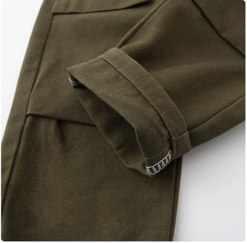 boys pull-on khaki cargo pants