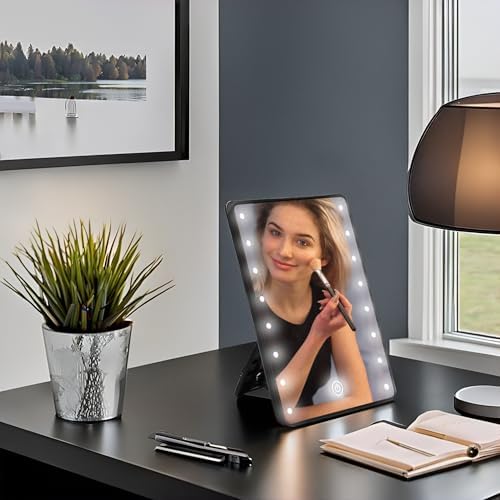 Schliersee Lighted Makeup Mirror with 16 LED Lights