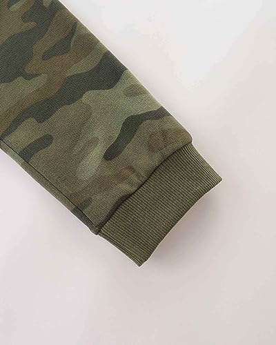 Ysoea Toddler Boys Cotton Camouflage Sweatpants Comfortable and Durable