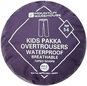 Stay dry have fun Mountain Warehouse Pakka Kids Waterproof Rain Pants