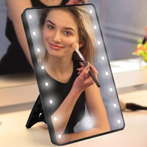 Schliersee Lighted Makeup Mirror with 16 LED Lights