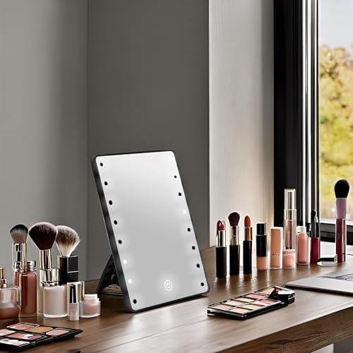 Schliersee Lighted Makeup Mirror with 16 LED Lights