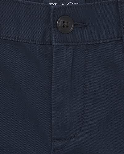 Childrens Place Boys Stretch Chino Shorts - Classic White
