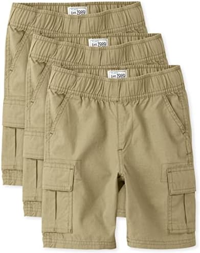 The Childrens Place Boys Cargo Shorts Pack of 3