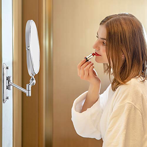 GURUN 8 Inch Dual Magnification Makeup Mirror