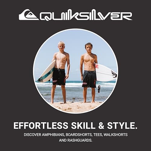 Quiksilver Boys Eddie Pull-on Amphibian Hybrid Shorts