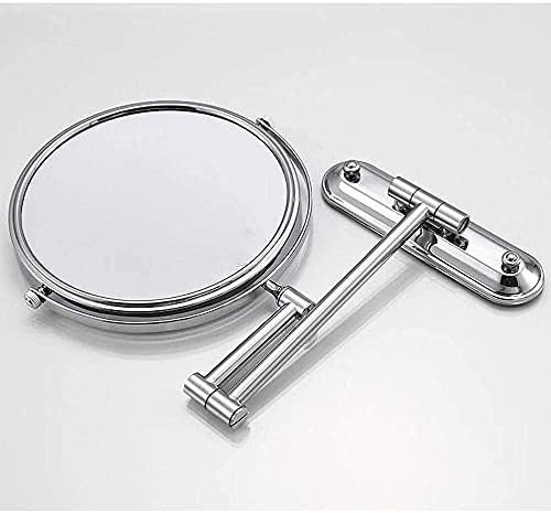 DEIHGE Folding Wall-Mounted Vanity Mirror Double-Sided Makeup Wardrobe