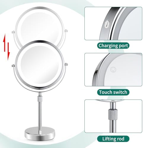 Magical LED Lighted Makeup Mirror
