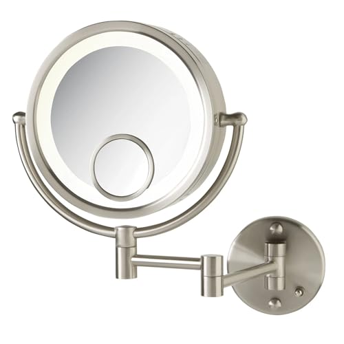 Wall-mounted Making Mirror with 7X 15X