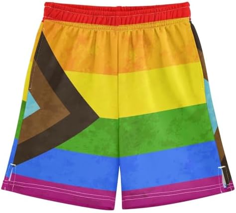 Aflyko Boys Casual Shorts with Pockets for Summer
