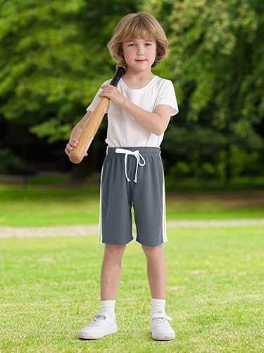 Resinta Boys athletic shorts breathable elastic waist summer favorites