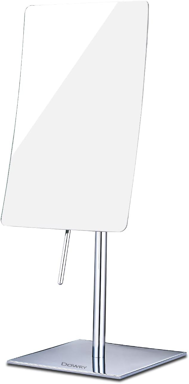 DOWRY High-Quality Adjustable 3x Makeup Mirror