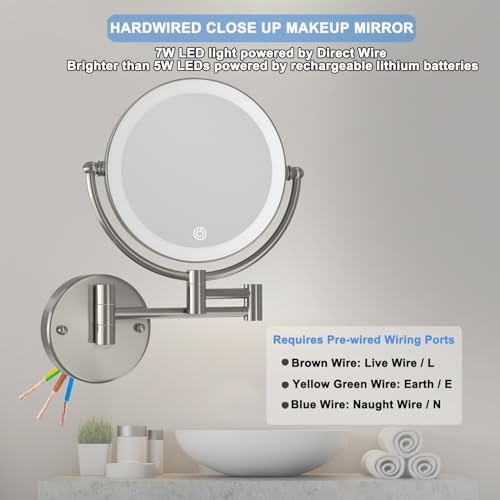 8x10 Lighted Makeup Mirror
