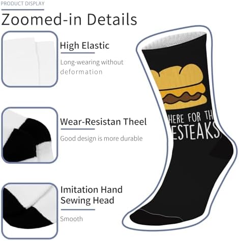 Mid-Calf Crew Socks for Boys - Comfortable Standard
