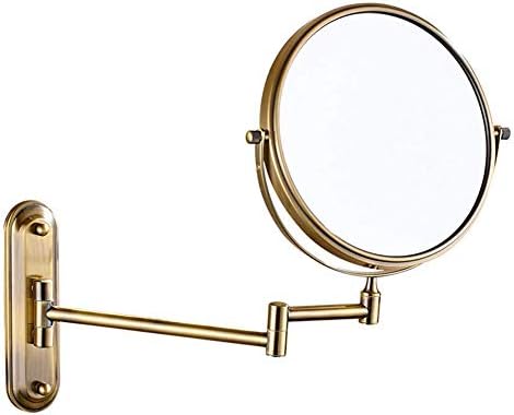 Wall-Mounted Vanity Mirror with 8 Wide 12 Extension Double-Sided