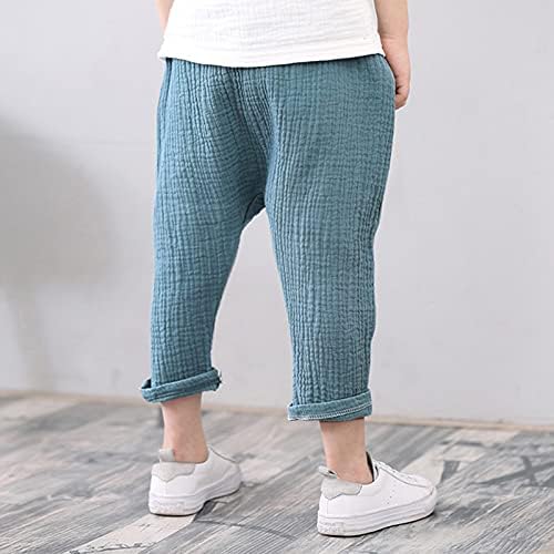 Premium Quality Casual Soft Cotton Linen Pants for Toddlers