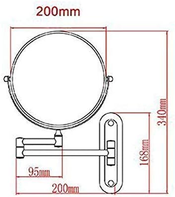 Makeup Mirror Vanity Wall-Mounted