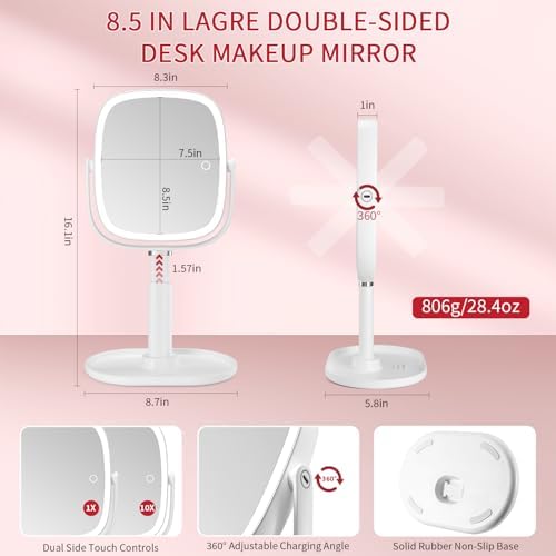 Vanmirr 85 Lighted Makeup Mirror