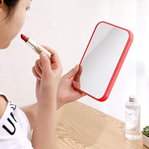Coobbar Premium Square Makeup Mirror Adjustable Durable Space-Saving for Women