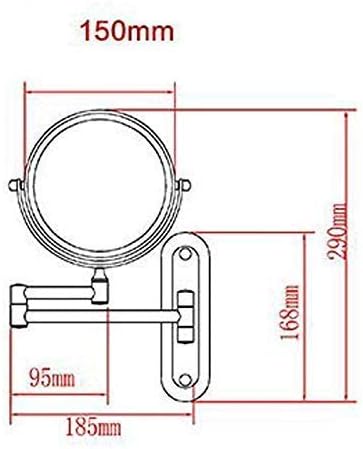 DEIHGE Double-Sided Makeup Mirror