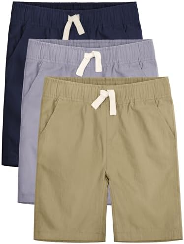 OHD 3 Pack Boys School Uniform Jogger Shorts