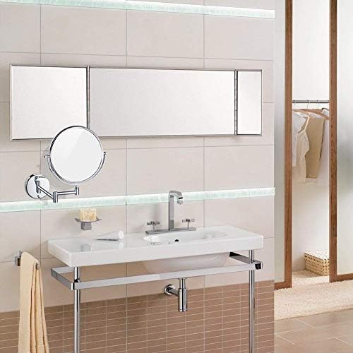 Sturdy Wall-Mounted Makeup Mirror