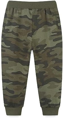 Ysoea Toddler Boys Cotton Camouflage Sweatpants Comfortable and Durable