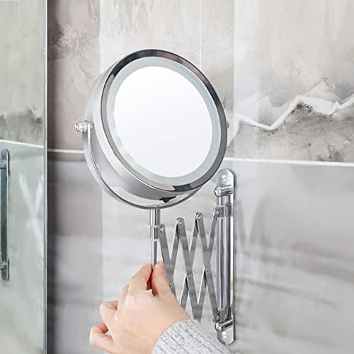 Wall-Mounted 3X Magnification Makeup Mirror