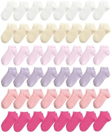 Kids Viscose Bamboo Ankle Socks for Boys Stretchy Soft