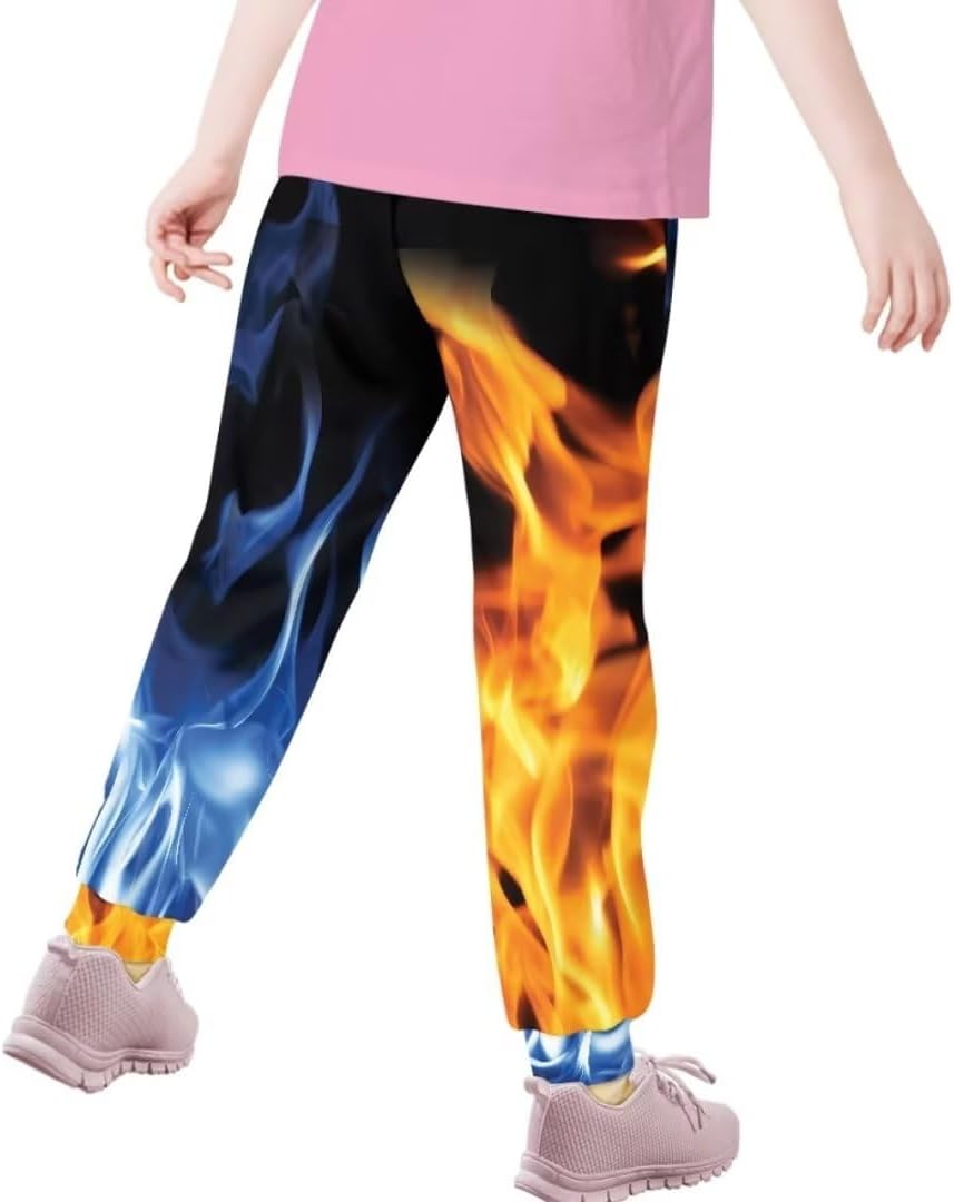 Youngerbaby Unisex Athletic Sweatpants for Kids and Teens