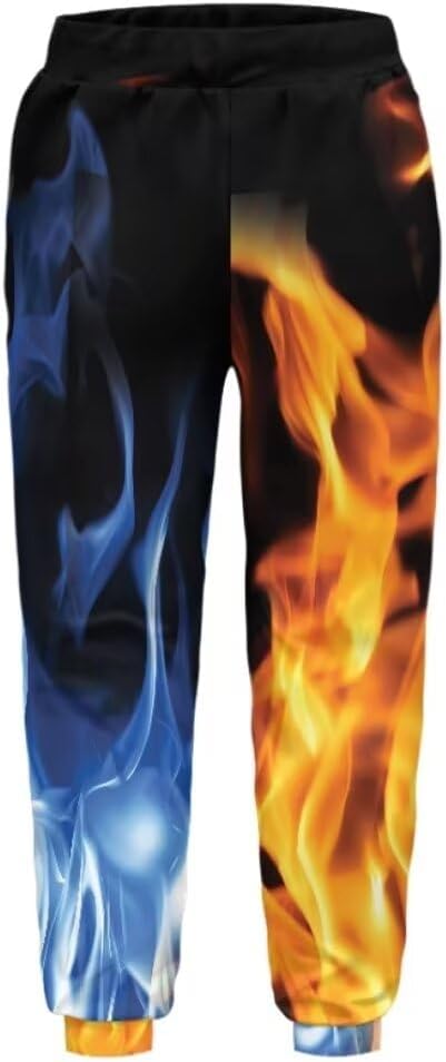 Youngerbaby Unisex Athletic Sweatpants for Kids and Teens