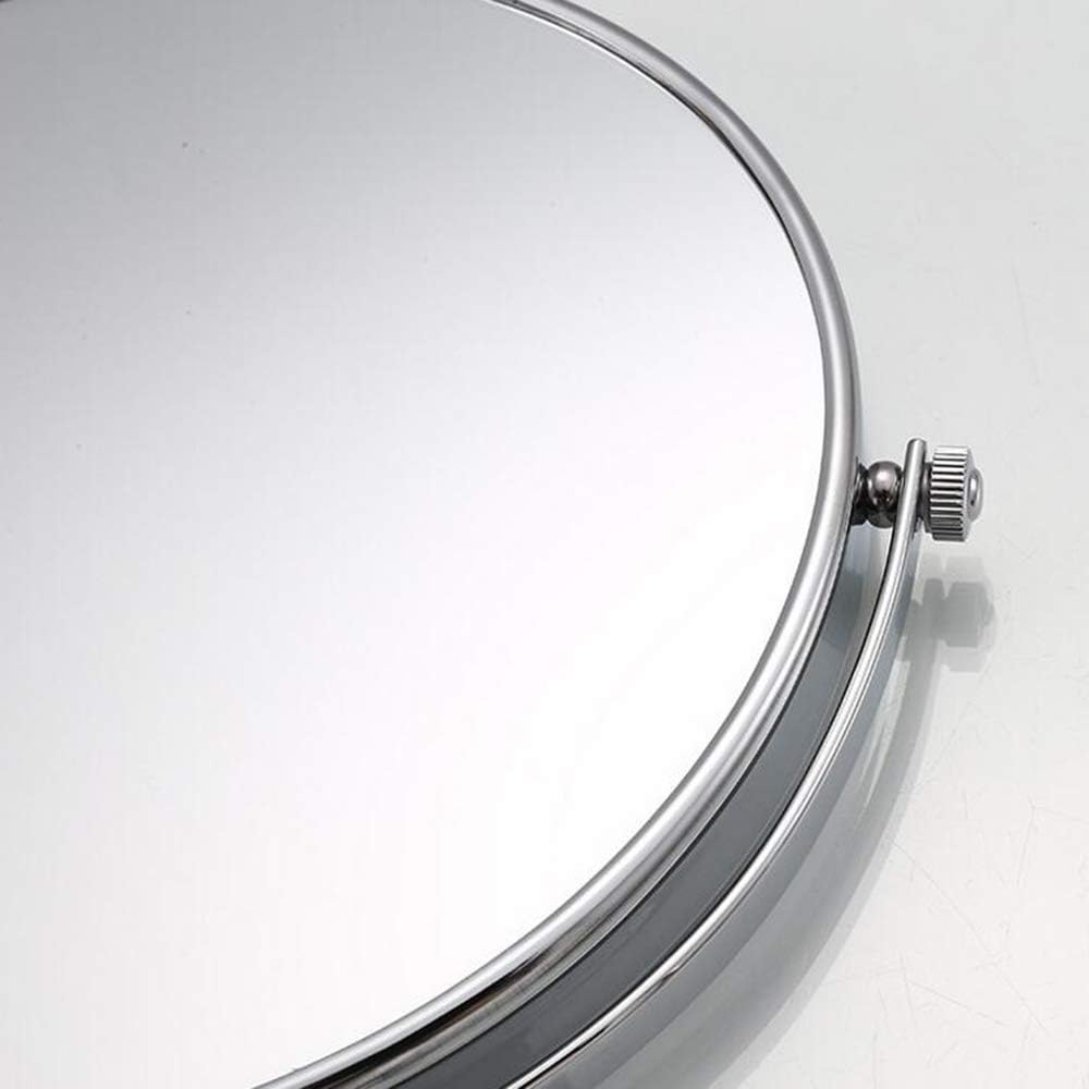 Sturdy Round Makeup Mirror with 360-Degree Rotation