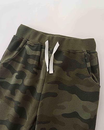 Ysoea Toddler Boys Cotton Camouflage Sweatpants Comfortable and Durable