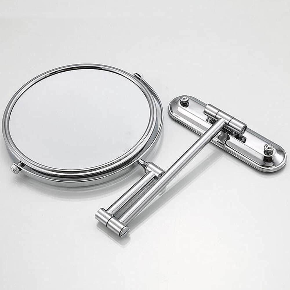 Sturdy Round Makeup Mirror with 360-Degree Rotation