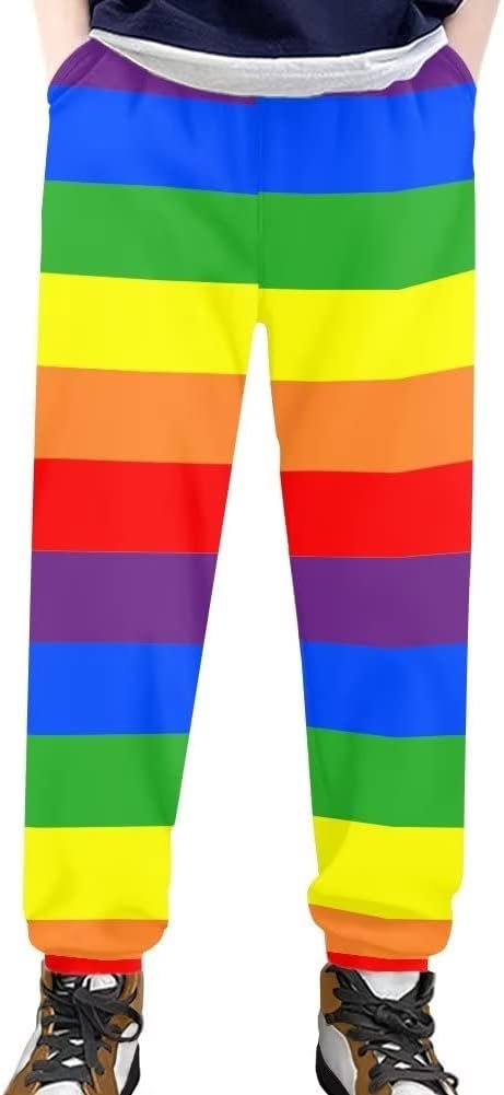 Belido Fit 4-15 Boys Girls Athletic Long Pants Joggers SpendLess
