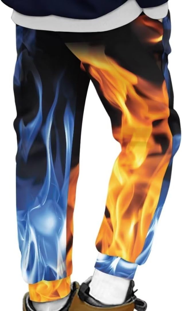 Youngerbaby Unisex Athletic Sweatpants for Kids and Teens