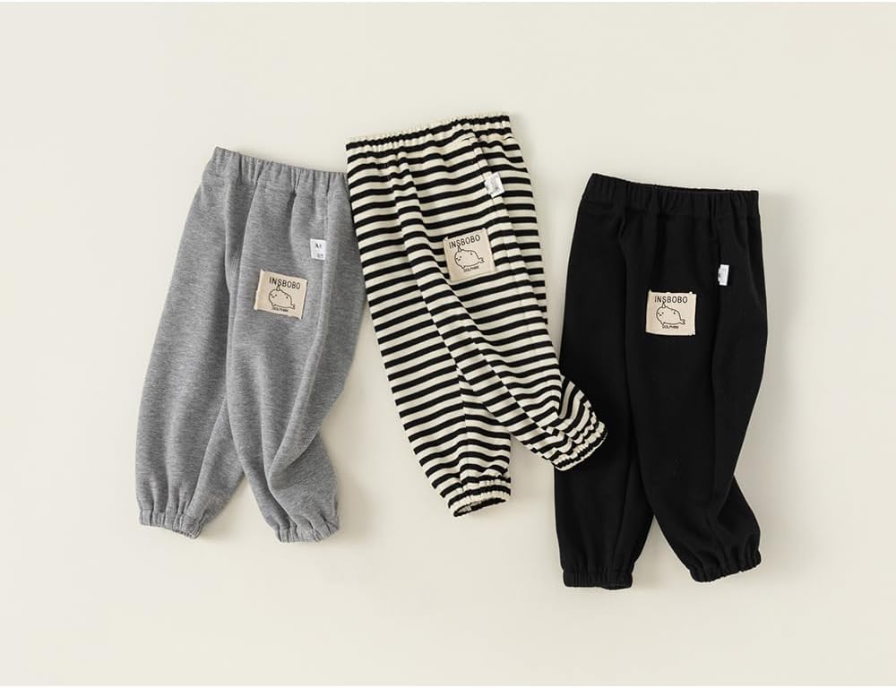 Meufam Unisex Dual Polartee Fleece Jogger - Warm Stretchy and Stylish for Kids