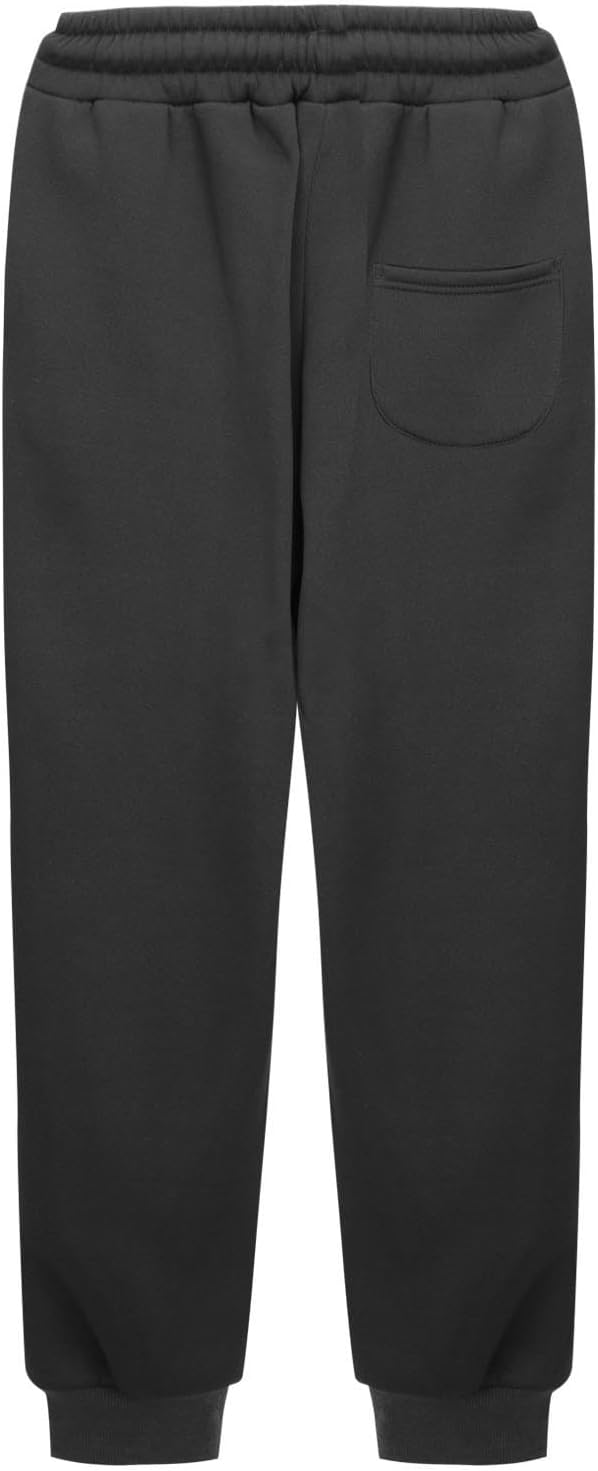 boys jogger sweatpants with drawstring waist design