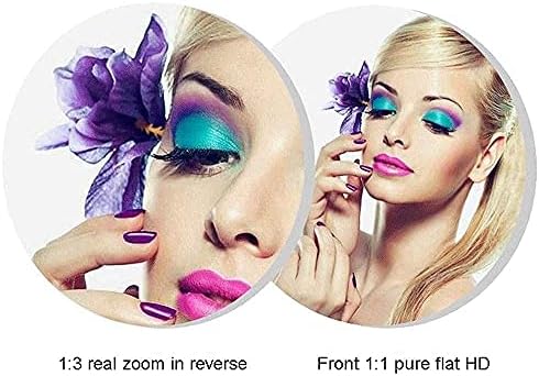 Stylish Double-Sided 304 Stainless Steel Makeup Mirror