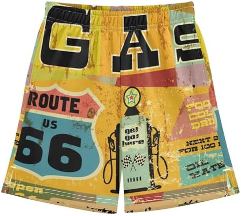 Aflyko Boys Summer Casual Shorts with Pockets