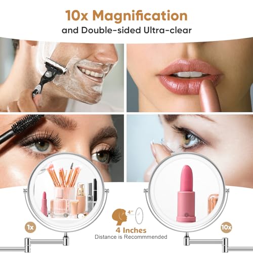 FASCINATE Rechargeable Extendable Makeup Mirror
