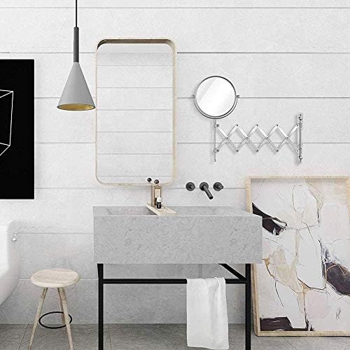 Professional Looking Wall-Mounted Vanity Mirror with 5X Extension